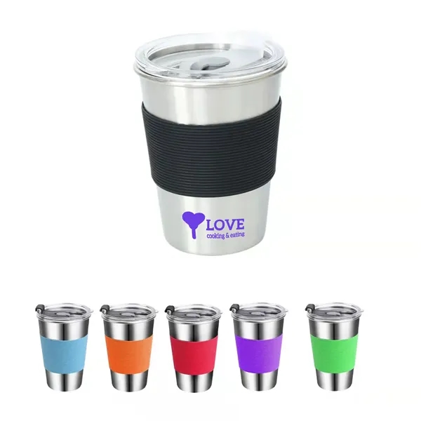 12oz. Stainless Steel Travel Mug - 12oz. Stainless Steel Travel Mug - Image 0 of 6