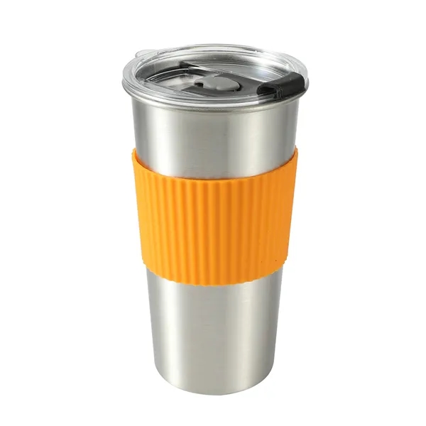 12oz. Stainless Steel Travel Mug - 12oz. Stainless Steel Travel Mug - Image 1 of 6