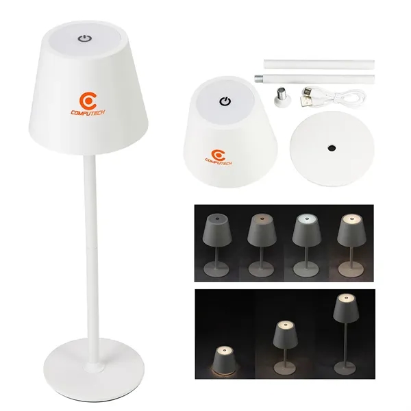 Illume Rechargeable Touch-Control Mini Desk Lamp - Illume Rechargeable Touch-Control Mini Desk Lamp - Image 2 of 2