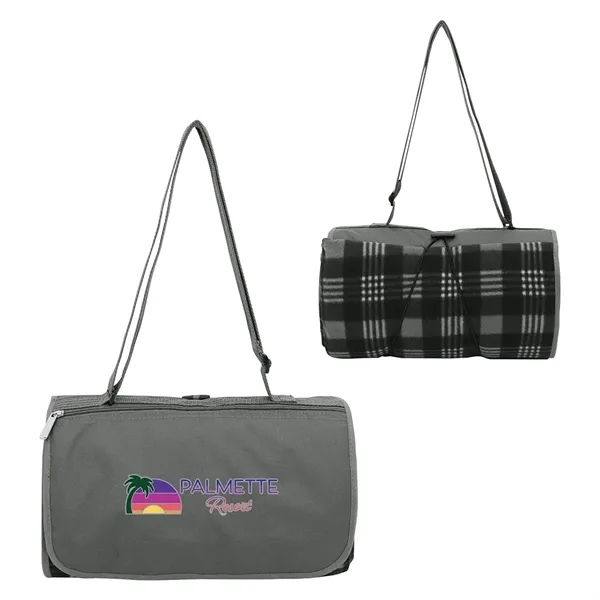 Premium Barrel Fleece Picnic Blanket