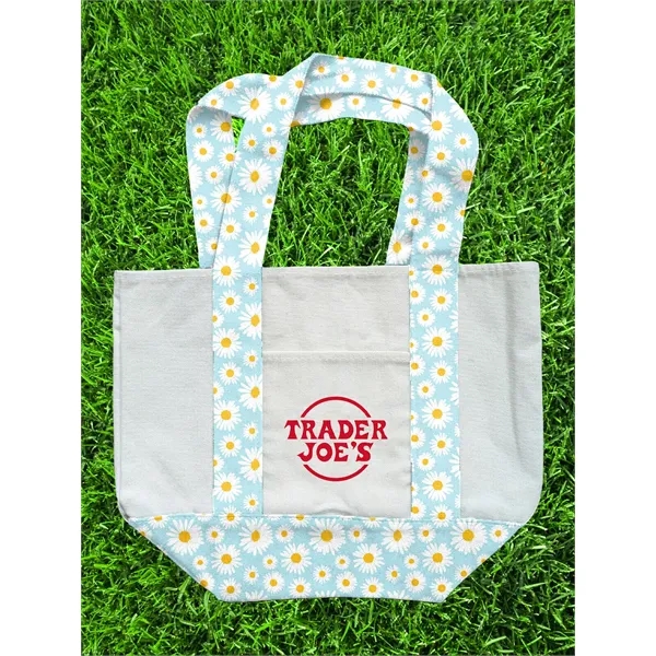 Trader Joes Style - Mini Boat Tote - Full Color - Trader Joes Style - Mini Boat Tote - Full Color - Image 3 of 3