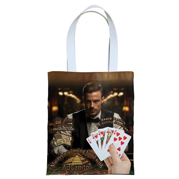 TBS11 Sublimated Tote Bag - TBS11 Sublimated Tote Bag - Image 1 of 9