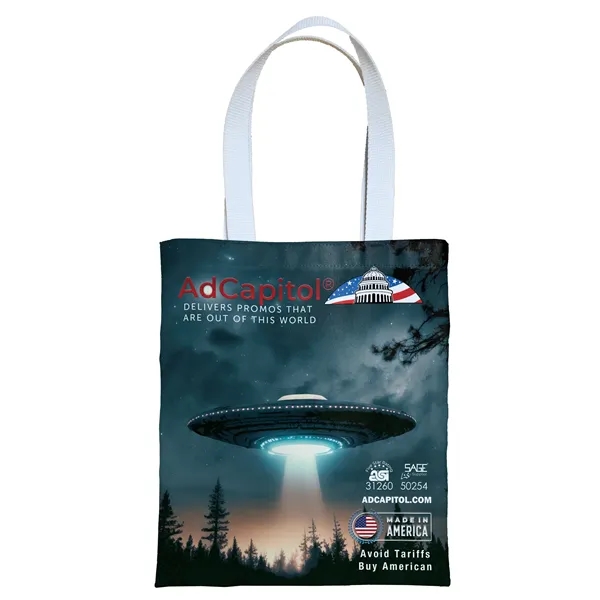 TBS11 Sublimated Tote Bag - TBS11 Sublimated Tote Bag - Image 3 of 9