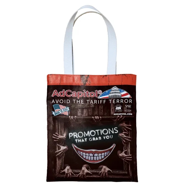 TBS11 Sublimated Tote Bag - TBS11 Sublimated Tote Bag - Image 5 of 9