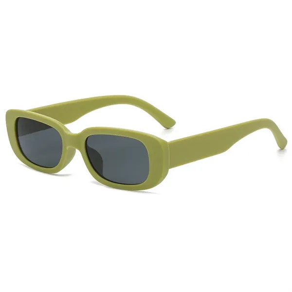 Vintage Square Retro Wide Frame Sunglasses - Vintage Square Retro Wide Frame Sunglasses - Image 13 of 17