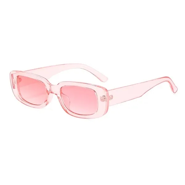 Vintage Square Retro Wide Frame Sunglasses - Vintage Square Retro Wide Frame Sunglasses - Image 15 of 17
