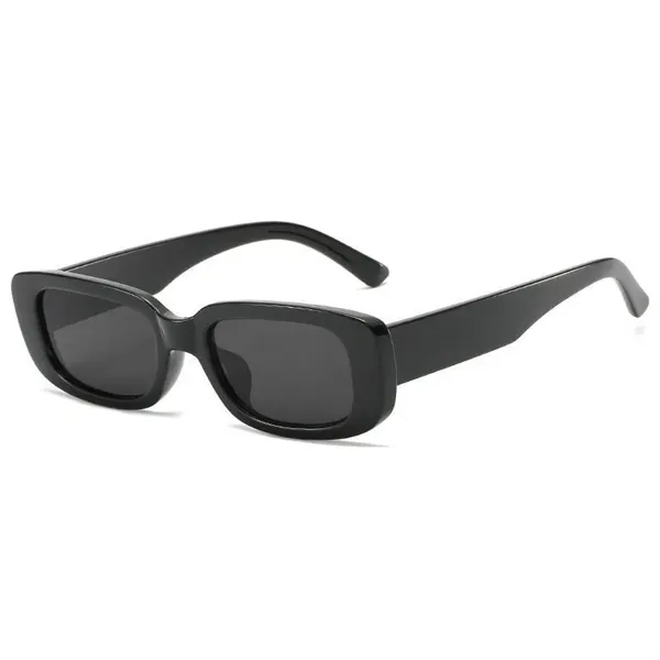 Vintage Square Retro Wide Frame Sunglasses - Vintage Square Retro Wide Frame Sunglasses - Image 17 of 17