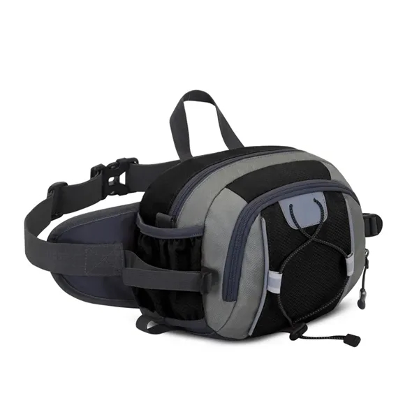 Hiking Fanny Pack With Water Bottle Holder - Hiking Fanny Pack With Water Bottle Holder - Image 5 of 9