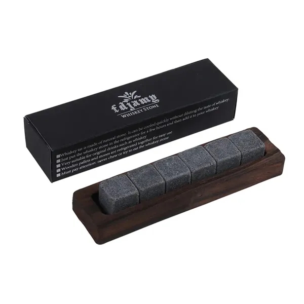 Granite Chilling Whiskey Cube Rocks Set - Granite Chilling Whiskey Cube Rocks Set - Image 3 of 6