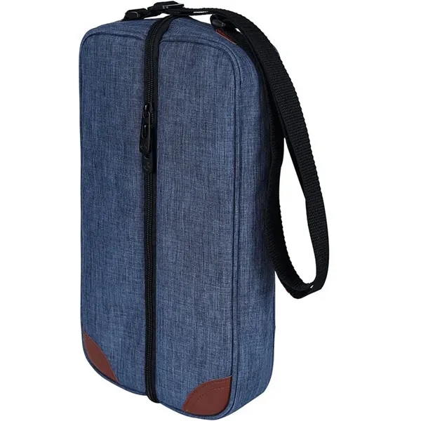 Wine Tote Bag with Cooler Compartment & Picnic Set - Wine Tote Bag with Cooler Compartment & Picnic Set - Image 2 of 7