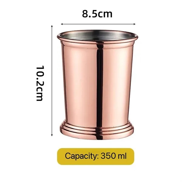 Stainless Steel Julep Cup - Stainless Steel Julep Cup - Image 6 of 11