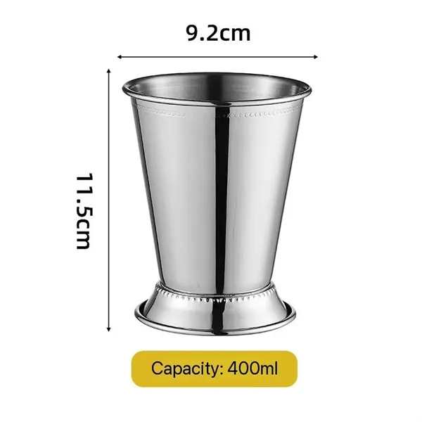 Stainless Steel Julep Cup - Stainless Steel Julep Cup - Image 8 of 11