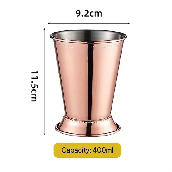 Stainless Steel Julep Cup - Stainless Steel Julep Cup - Image 9 of 11