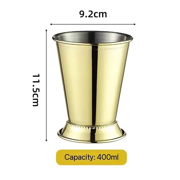 Stainless Steel Julep Cup - Stainless Steel Julep Cup - Image 10 of 11