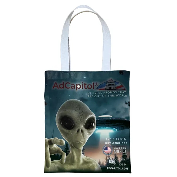 TBS11 Sublimated Tote Bag - TBS11 Sublimated Tote Bag - Image 2 of 9