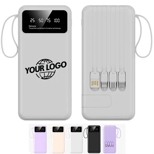 10000mAh Power Bank Fast Charging Portable Charger - 10000mAh Power Bank Fast Charging Portable Charger - Image 0 of 4