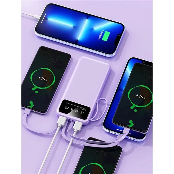 10000mAh Power Bank Fast Charging Portable Charger - 10000mAh Power Bank Fast Charging Portable Charger - Image 3 of 4