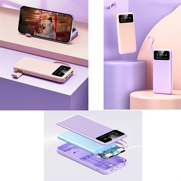 10000mAh Power Bank Fast Charging Portable Charger - 10000mAh Power Bank Fast Charging Portable Charger - Image 4 of 4