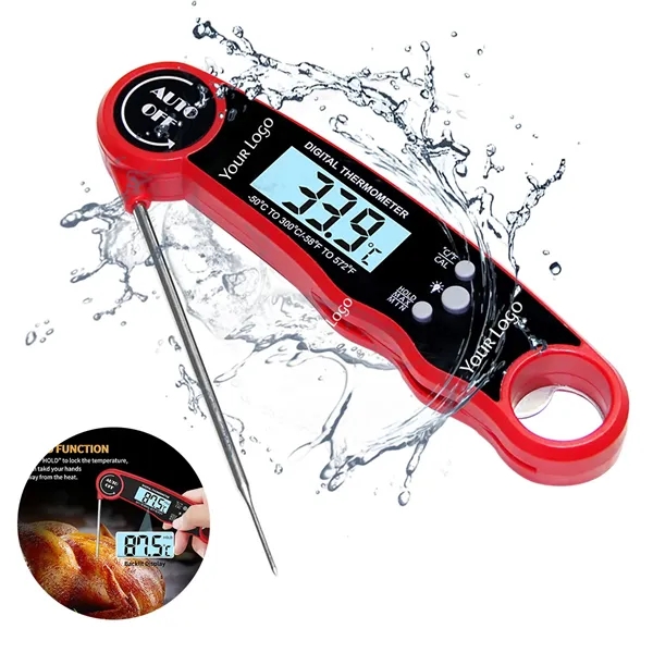 Waterproof Digital Instant Read Food Meat Thermometer - Waterproof Digital Instant Read Food Meat Thermometer - Image 0 of 5