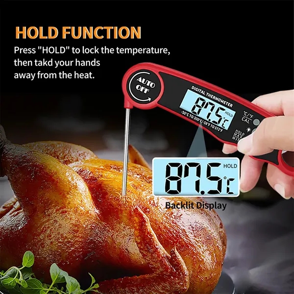 Waterproof Digital Instant Read Food Meat Thermometer - Waterproof Digital Instant Read Food Meat Thermometer - Image 3 of 5