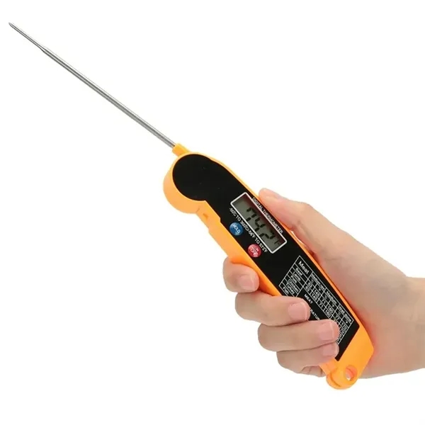 Foldable Instant Read Kitchen Digital Thermometer - Foldable Instant Read Kitchen Digital Thermometer - Image 3 of 5