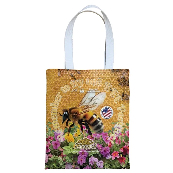 TBS11 Sublimated Tote Bag - TBS11 Sublimated Tote Bag - Image 8 of 9