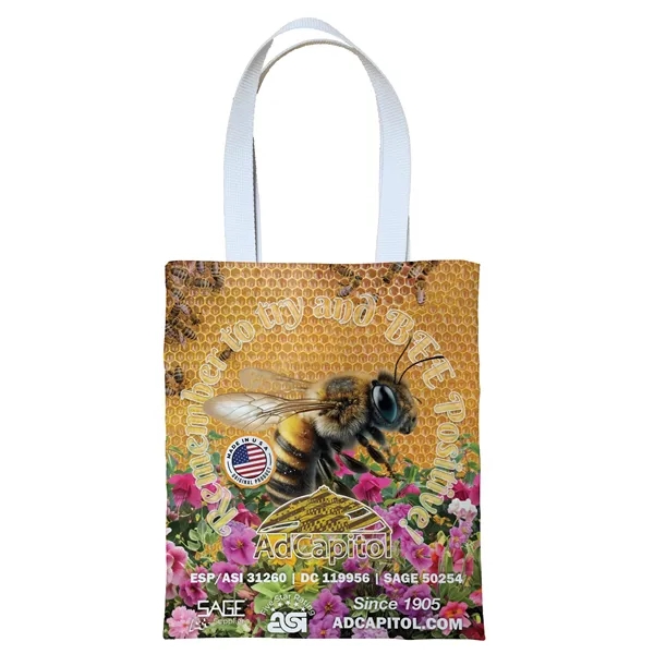 TBS11 Sublimated Tote Bag - TBS11 Sublimated Tote Bag - Image 9 of 9