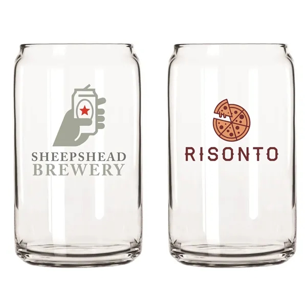 Libbey Beer Can Glass - Libbey Beer Can Glass - Image 4 of 4