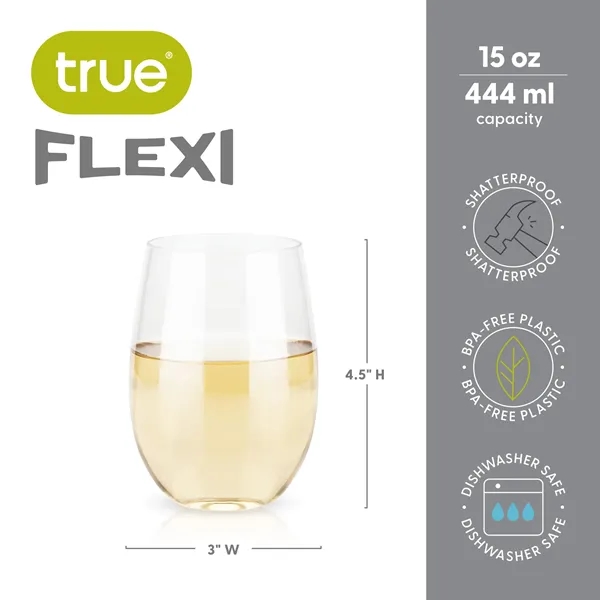 True® Flexi™ Stemless Wine Glass - True® Flexi™ Stemless Wine Glass - Image 6 of 6
