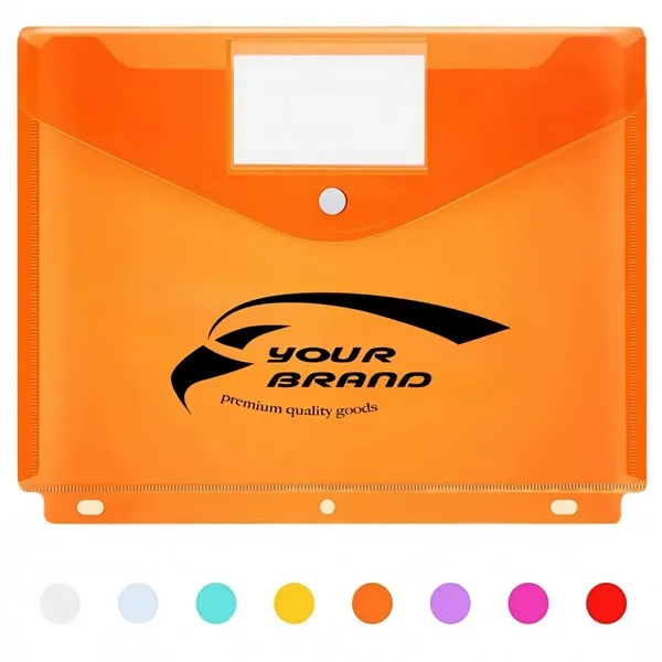 3 Ring Binder Pocket Durable and Practical Organizer Storage - 3 Ring Binder Pocket Durable and Practical Organizer Storage - Image 0 of 5