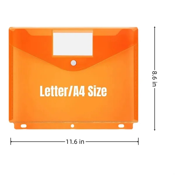 3 Ring Binder Pocket Durable and Practical Organizer Storage - 3 Ring Binder Pocket Durable and Practical Organizer Storage - Image 1 of 5