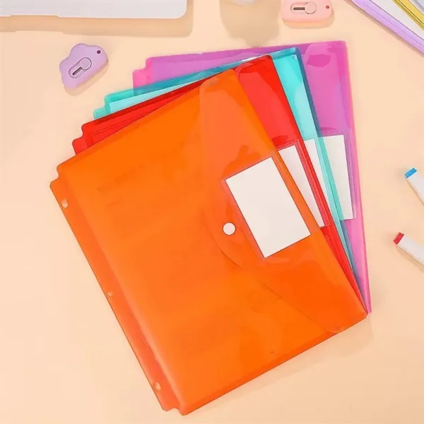 3 Ring Binder Pocket Durable and Practical Organizer Storage - 3 Ring Binder Pocket Durable and Practical Organizer Storage - Image 5 of 5