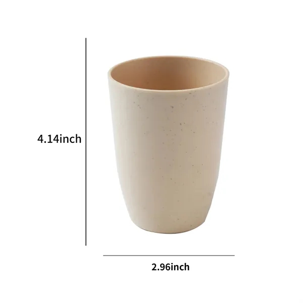 Biodegradable Wheat Straw Cup - Biodegradable Wheat Straw Cup - Image 2 of 12
