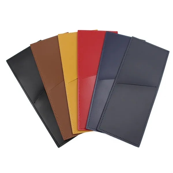Portable PU Leather Cutlery Bag For Travel And Dining - Portable PU Leather Cutlery Bag For Travel And Dining - Image 4 of 5