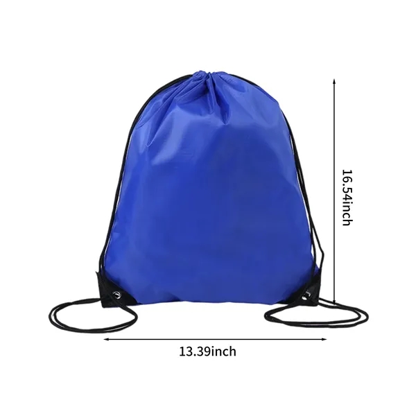 Lightweight Drawstring Backpack for School and Travel - Lightweight Drawstring Backpack for School and Travel - Image 2 of 19
