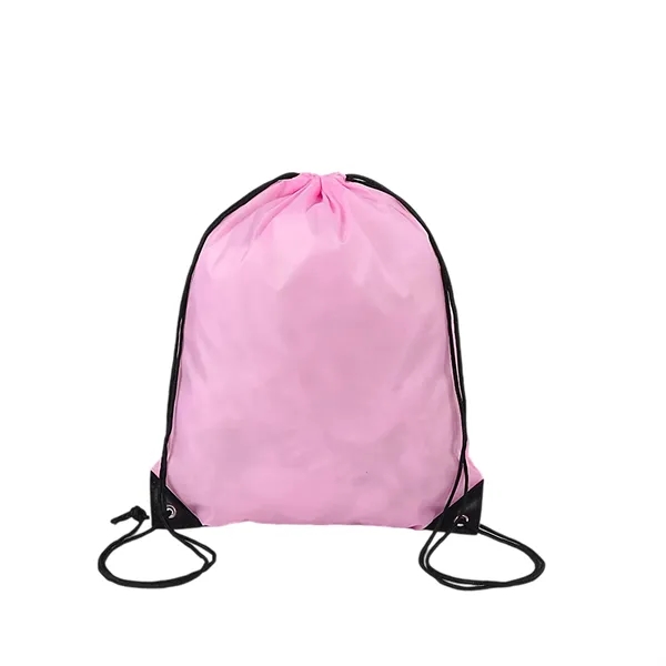Lightweight Drawstring Backpack for School and Travel - Lightweight Drawstring Backpack for School and Travel - Image 8 of 19