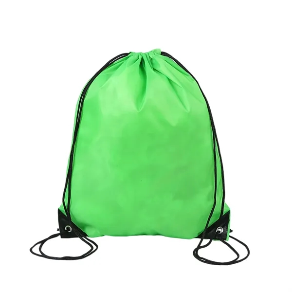 Lightweight Drawstring Backpack for School and Travel - Lightweight Drawstring Backpack for School and Travel - Image 9 of 19