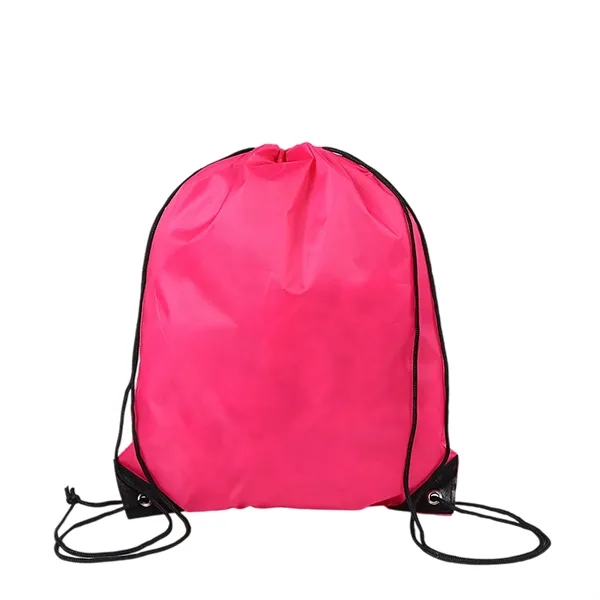 Lightweight Drawstring Backpack for School and Travel - Lightweight Drawstring Backpack for School and Travel - Image 16 of 19
