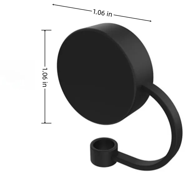 Reusable Silicone Straw Cap Dust Proof Cover - Reusable Silicone Straw Cap Dust Proof Cover - Image 1 of 4