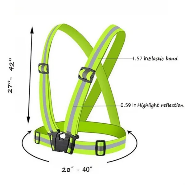 Safety Reflective Vest For Visibility And Protection - Safety Reflective Vest For Visibility And Protection - Image 1 of 4