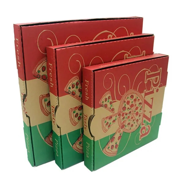 Custom Full Color Pizza Food Packing Boxes - Custom Full Color Pizza Food Packing Boxes - Image 0 of 2