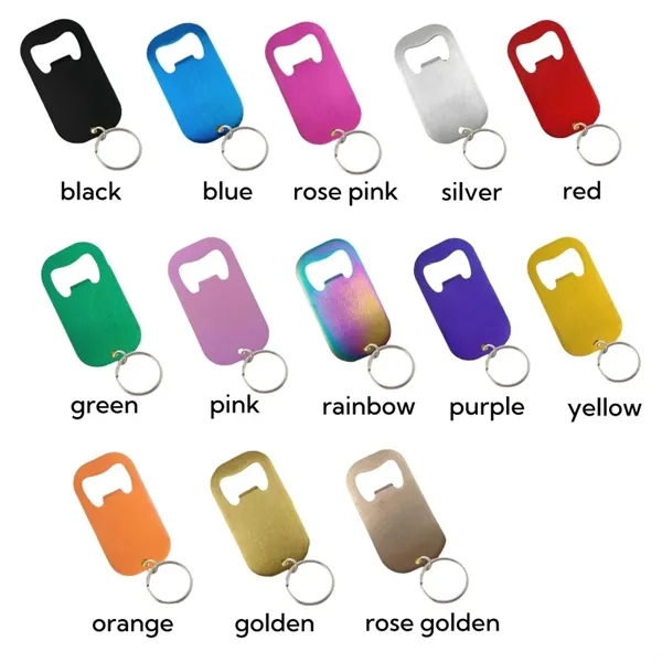 Stainless Steel Bottle Opener Keychain - Stainless Steel Bottle Opener Keychain - Image 4 of 4