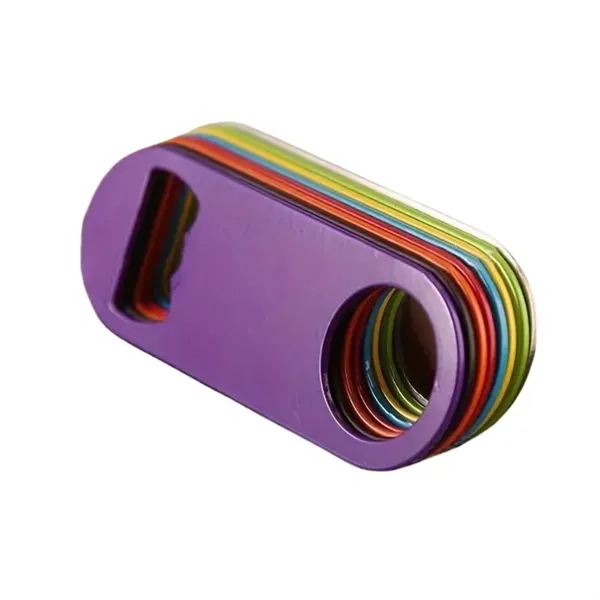 Colorful Stainless Steel Flat Bottle Opener - Colorful Stainless Steel Flat Bottle Opener - Image 3 of 4