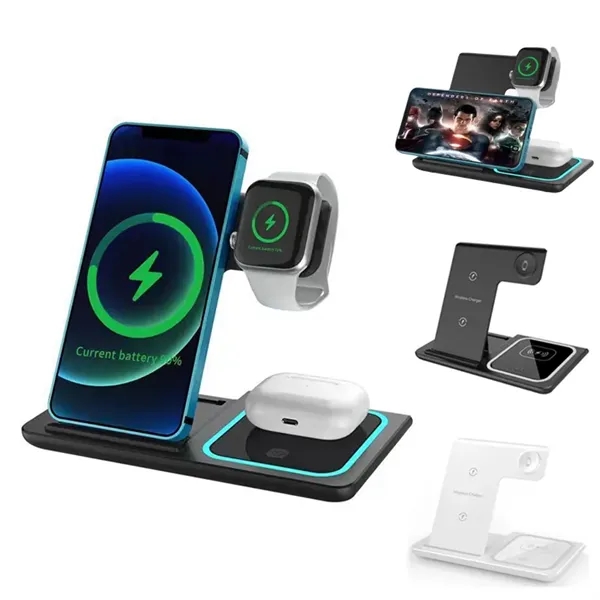 3 in 1 Foldable Charging Station - 3 in 1 Foldable Charging Station - Image 0 of 2
