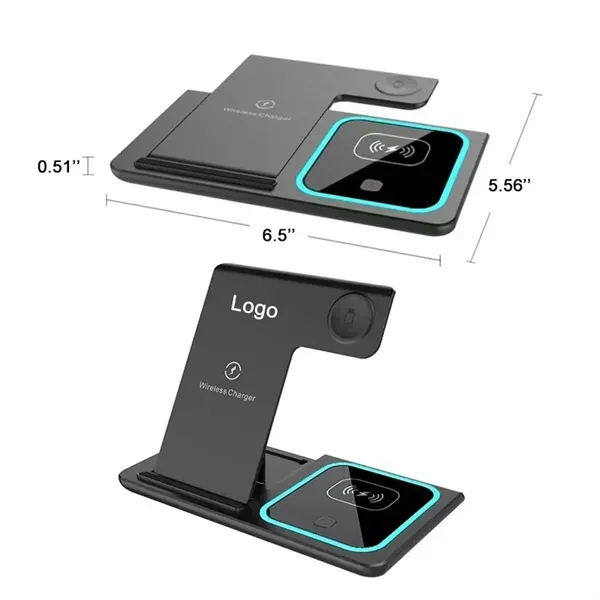 3 in 1 Foldable Charging Station - 3 in 1 Foldable Charging Station - Image 2 of 2
