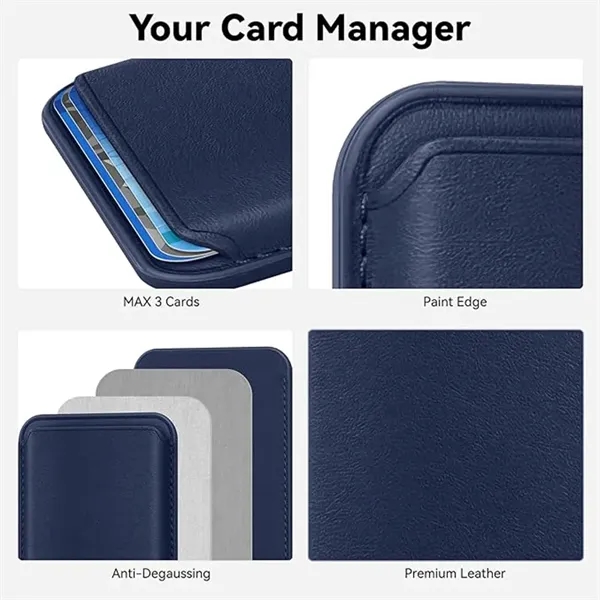 Magnetic Card Holder Wallet for Phone - Magnetic Card Holder Wallet for Phone - Image 1 of 5