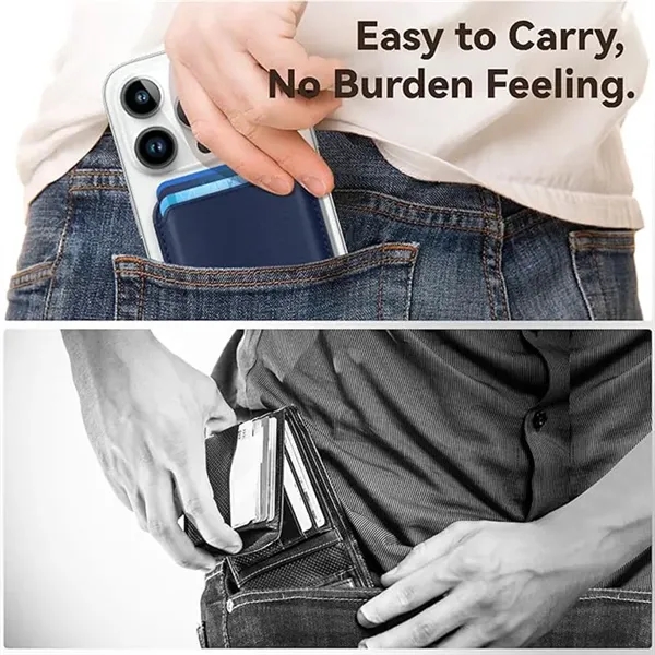 Magnetic Card Holder Wallet for Phone - Magnetic Card Holder Wallet for Phone - Image 4 of 5