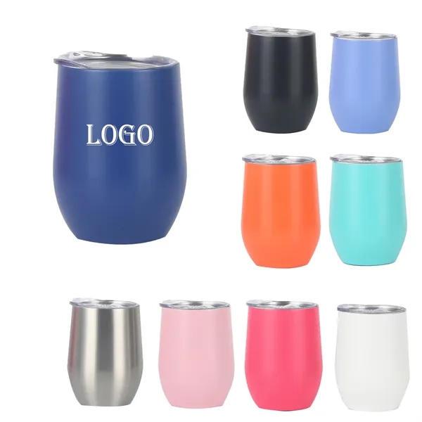 12 Oz. Stainless Steel Insulated Tumbler - 12 Oz. Stainless Steel Insulated Tumbler - Image 0 of 1