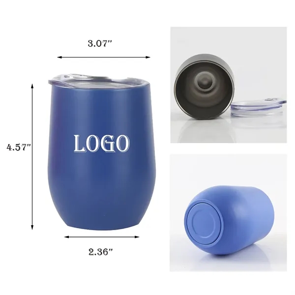 12 Oz. Stainless Steel Insulated Tumbler - 12 Oz. Stainless Steel Insulated Tumbler - Image 1 of 1