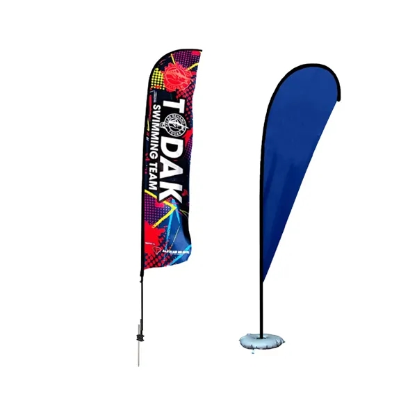 8ft Single Sided Printed Knife Beach Flag - 8ft Single Sided Printed Knife Beach Flag - Image 3 of 3